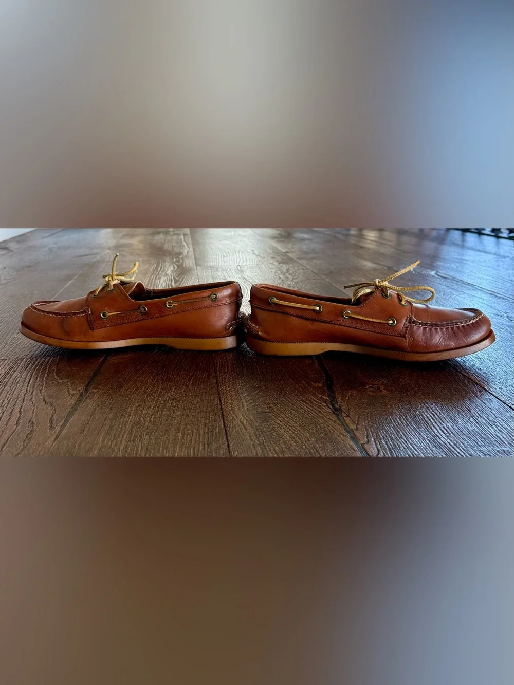 Sperry Men's Tan Leather Classic Boat Shoes